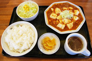 麻婆豆腐定食