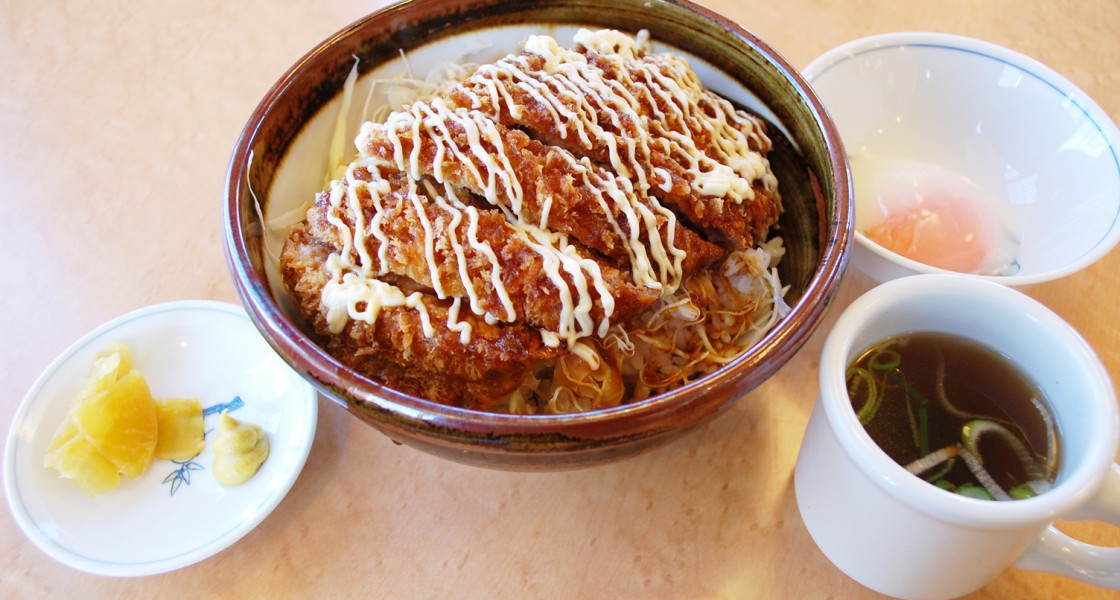 マヨソースカツ丼新登場! + カツフェア開催中!!!