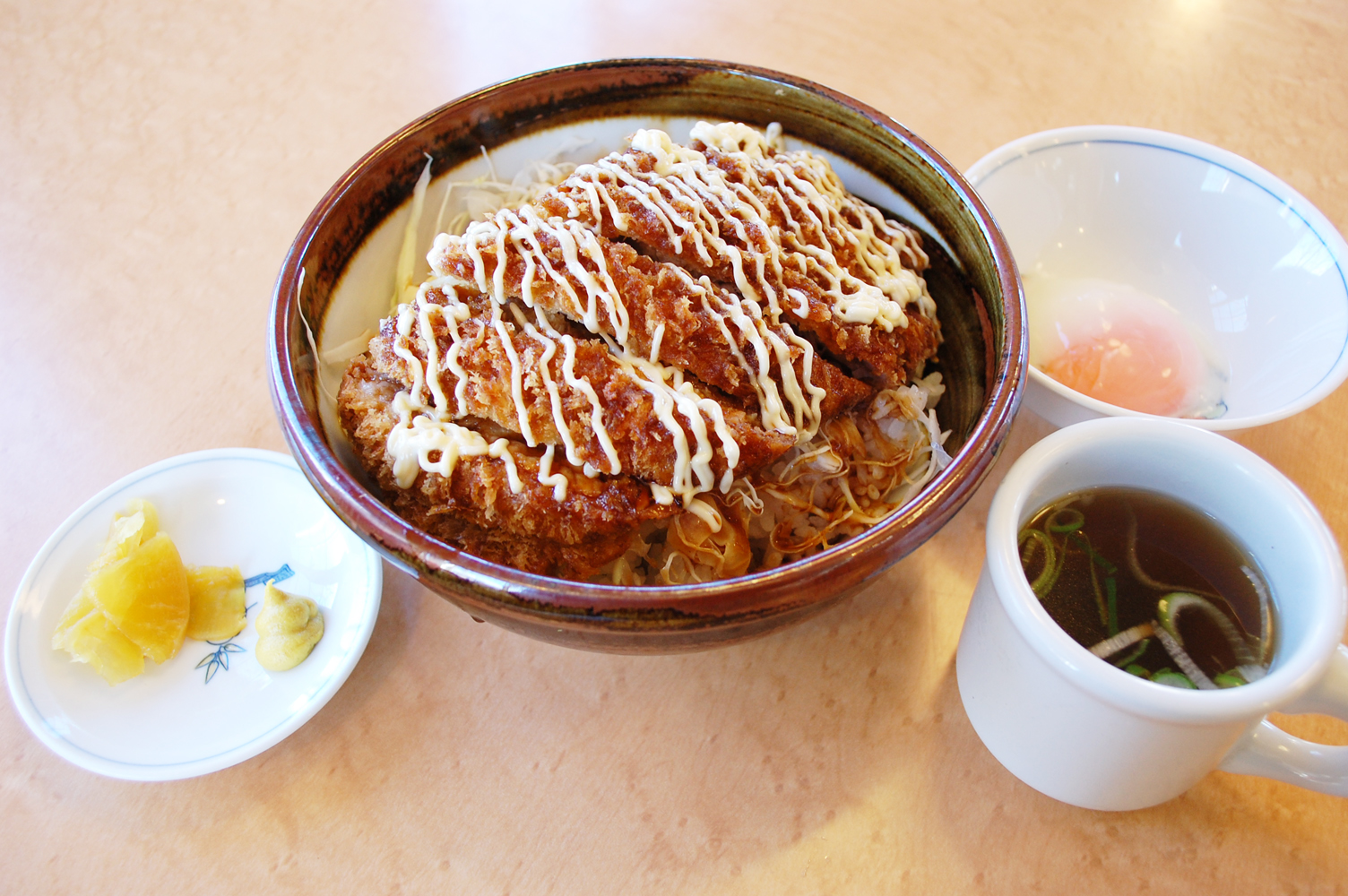 マヨソースカツ丼新登場! + カツフェア開催中!!!