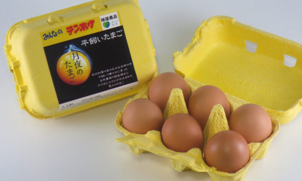“黄身が箸でもてる！目玉焼きにしたときの立体感がちがう！！” 長野県内で、餌にこだわって育てた鶏のたまご【月夜のたまご】好評販売中！